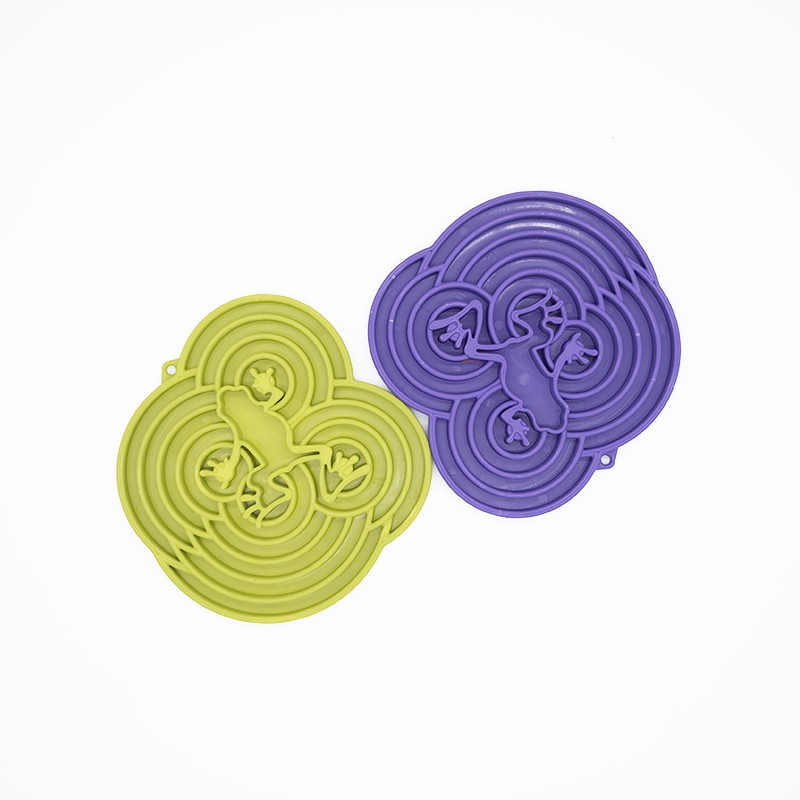 Gamelle croquette barf d'enrichissement Water Frog jeu occupation jouet pour chiens Sodapup