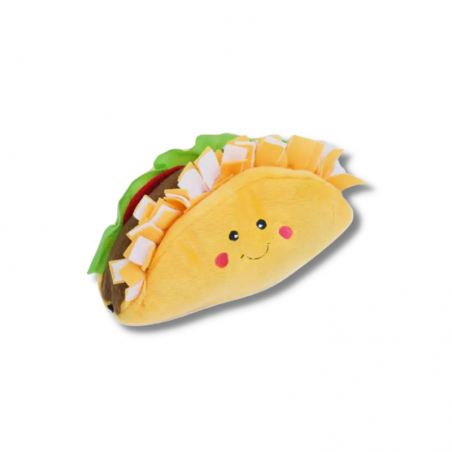 Peluche de fouille Tacos - Peluche jouet jeu occupation pour chiens Zippypaws Peluche de fouille Tacos - Peluche jouet jeu occupation pour chiens Zippypaws