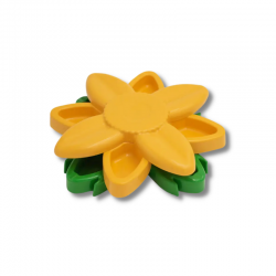 Gamelle croquette barf interactive Tournesol jeu occupation jouet pour chiens Zippypaws