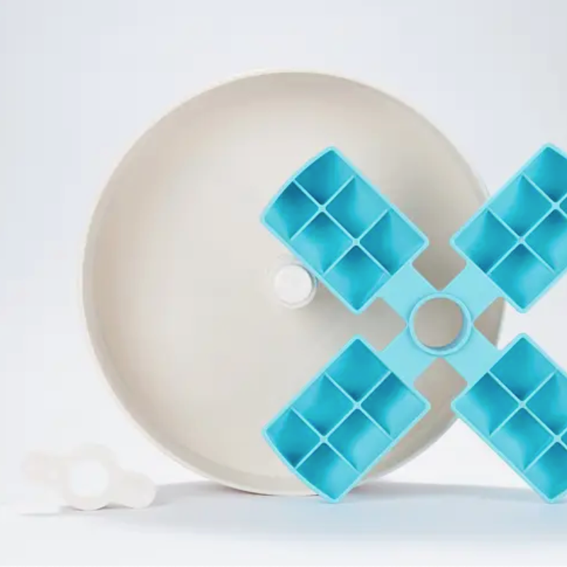 Accessoire pour gamelle croquette SPIN Moulin à vent - niveau facile occupation jeu jouet pour chien