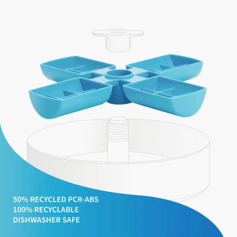 Accessoire pour gamelle croquette SPIN Moulin à vent - niveau facile occupation jeu jouet pour chien