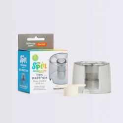 Accessoire pour gamelle croquette SPIN Distributeur Ufo Maze - niveau difficile occupation jeu jouet pour chien