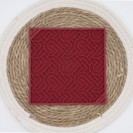 Tapis de Léchage Coeur jeu jouet occupation pour chiens - Sodapup