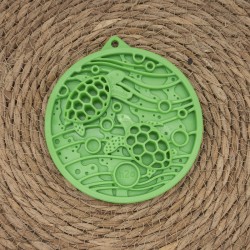 Tapis de Léchage Tortue rigide jouet jeu occupation pour chiens - Sodapup