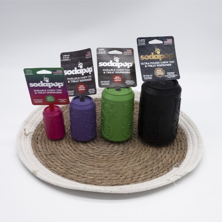 Canette - jouet à garnir jeu occupation pour chien Sodapup Canette - jouet à garnir jeu occupation pour chien Sodapup