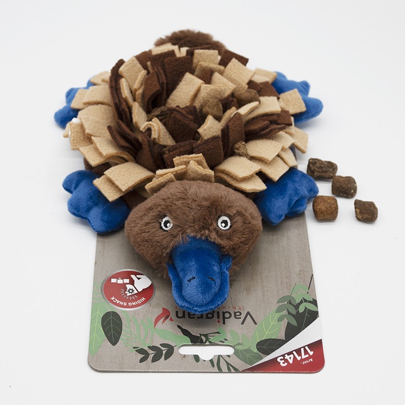L'Ornithorynque - peluche de fouille pour chiens et chats Vadigran