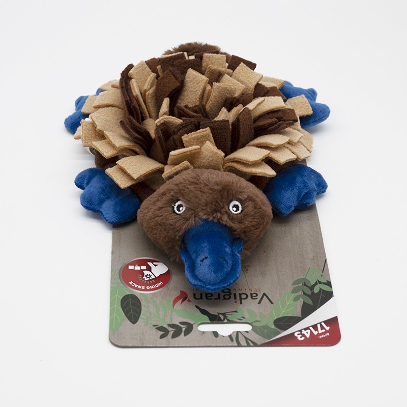 L'Ornithorynque - peluche de fouille pour chiens et chats Vadigran