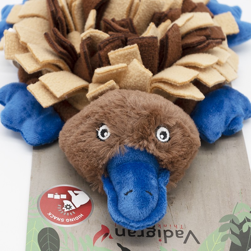 L'Ornithorynque - peluche de fouille pour chiens et chats Vadigran