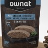Pâtée sans céréales pour chats stérilisés Saumon et Hareng - OWNAT Pâtée sans céréales pour chats stérilisés Saumon et Hareng - OWNAT