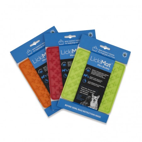 LickiMat Buddy Mini - Tapis de léchage pour chiens et chats