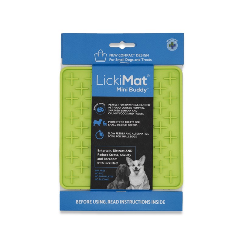LickiMat Buddy Mini - Tapis de léchage pour chiens et chats