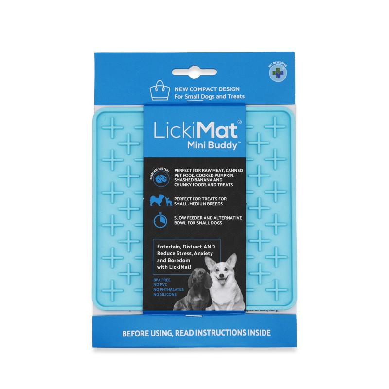 LickiMat Buddy Mini - Tapis de léchage pour chiens et chats