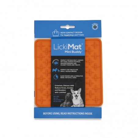 LickiMat Buddy Mini - Tapis de léchage pour chiens et chats