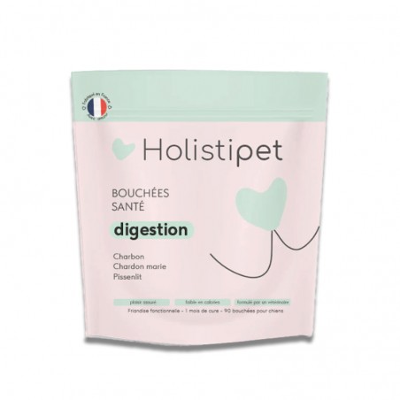 Bouchées Santé Digestion Holistipet - friandises pour chiens Bouchées Santé Digestion Holistipet - friandises pour chiens