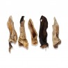 Oreilles de chèvre avec poils - friandise de mastication pour chiens