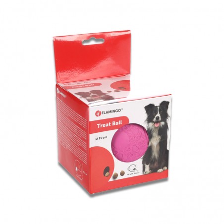 Balle distributrice - jouet pour chiens Flamingo Balle distributrice - jouet pour chiens Flamingo