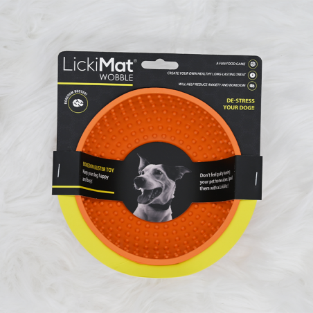 LickiMat Wobble - Tapis de léchage occupation pour chiens et chats LickiMat Wobble - Tapis de léchage occupation pour chiens et chats