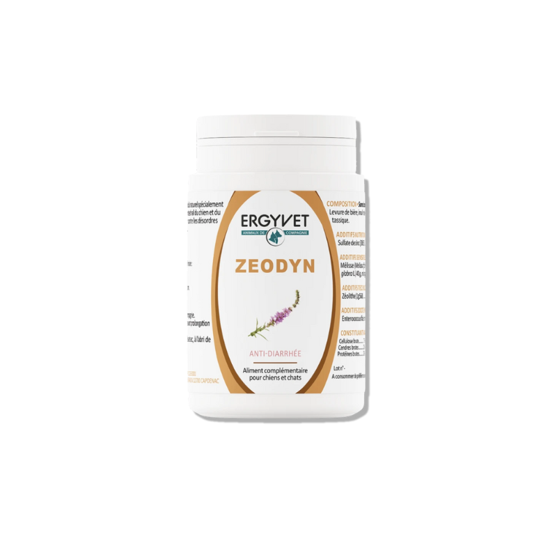 Zeodyn - anti-diarrhée & probiotiques pour chiens et chats