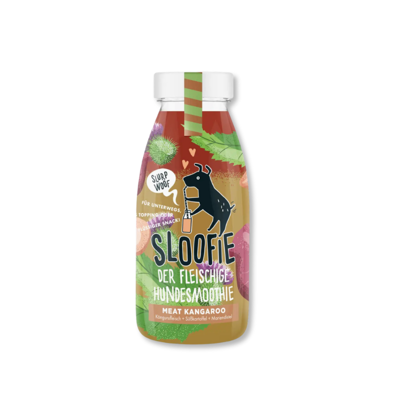 Smoothie Viande de kangourou pour chiens et chats - Sloofie