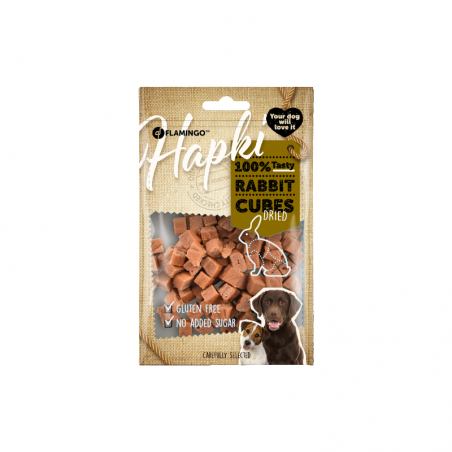Cube de lapin - friandises pour chiens Flamingo
