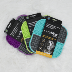 LickiMat Slomo - Tapis de léchage occupation pour chiens et chats