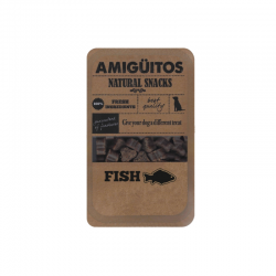 Friandises semi-humides au poisson pour chiens - AMIGÜITOS