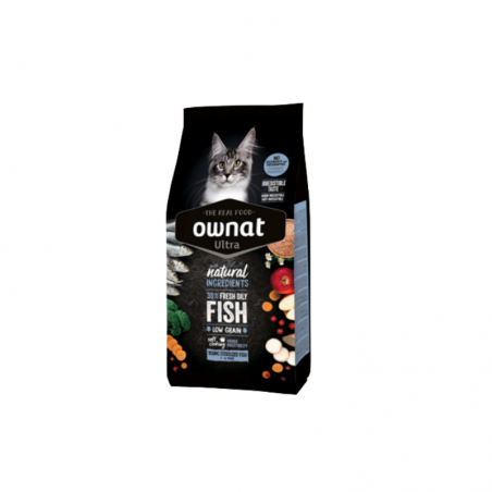 OWNAT Ultra Young Sterilized Fish - croquettes Low Grain pour chats adultes stérilisés OWNAT Ultra Young Sterilized Fish - croquettes Low Grain pour chats adultes stérilisés