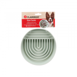 Gamelle anti-glouton Rainy pour chiens et chats - Flamingo