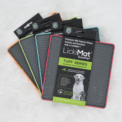 LickiMat Soother Tuff - Tapis de léchage occupation pour chiens et chats