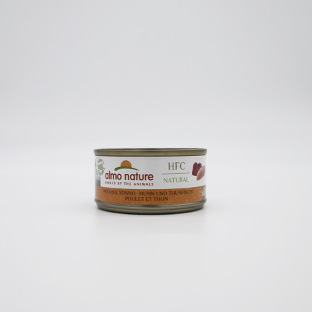 Pâtée HFC Natural - Pâtée pour chats Poulet et Thon - Almo Nature Pâtée HFC Natural - Pâtée pour chats Poulet et Thon - Almo Nature