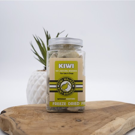 Kiwi lyophilisés fruit - Friandises naturelle occupation pour chiens Kiwi lyophilisés fruit - Friandises naturelle occupation pour chiens