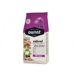 OWNAT - croquette Classic Mini Adult pour chiens adultes de petite taille