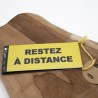 CaniCode étiquette avec message laisse harnais chien CaniCode étiquette avec message laisse harnais chien