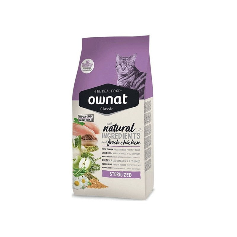 OWNAT - Classic Sterilized pour chats adultes stérilisés