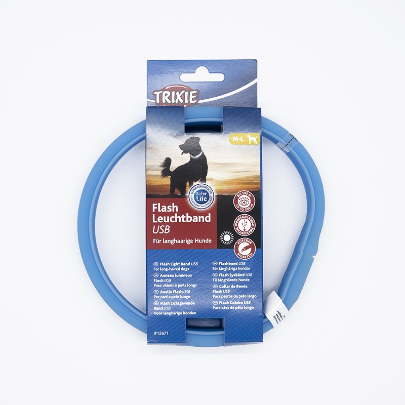 Collier Lumineux pour chiens Trixie