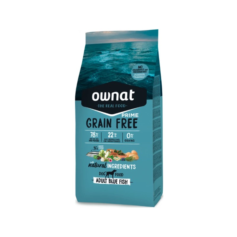 OWNAT - Prime Grain Free Fish sans céréales au poisson pour chiens adultes