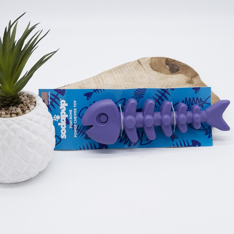Fish Bone - Jouet à mâcher pour chiens Sodapup