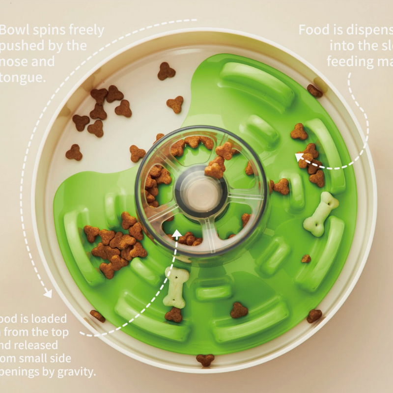 Gamelle interactive pour chiens SPIN Ufo Maze avec distributeur - niveau difficile