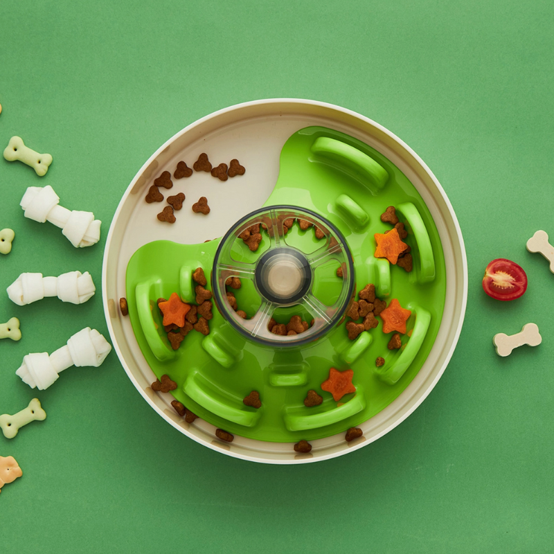 Gamelle interactive pour chiens SPIN Ufo Maze avec distributeur - niveau difficile