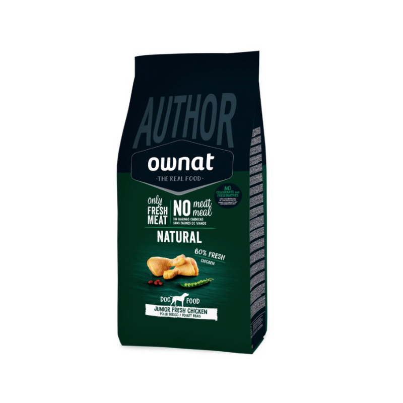 OWNAT - Author Fresh Low Grain au poulet pour chiots 3kg