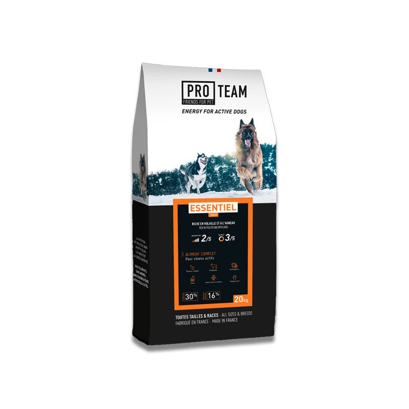 Pro Team Essentiel 3800 - croquettes pour chiens 20kg
