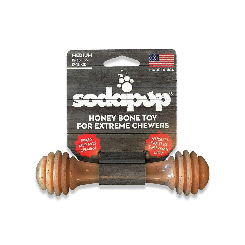 Honey Bone - Jouet à mâcher pour chiens Sodapup