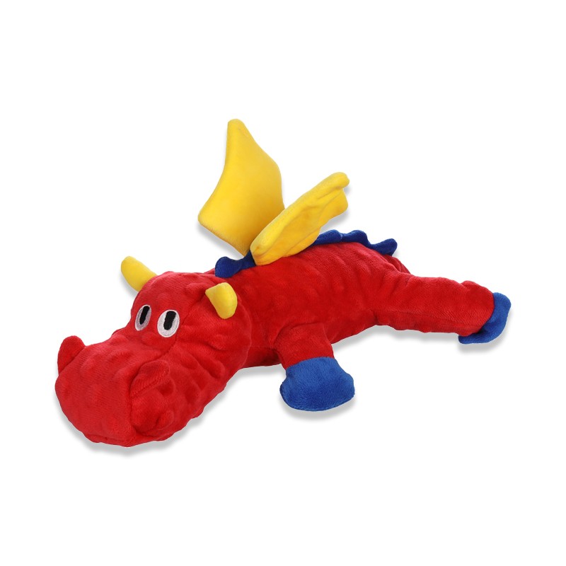 Dragon rouge - peluche pour chiens