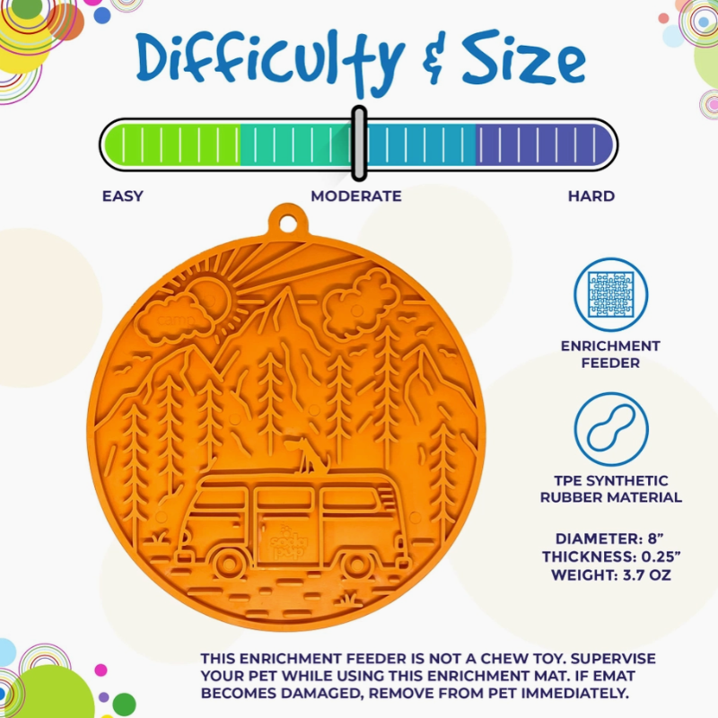 Tapis de Léchage Van pour chiens - Sodapup