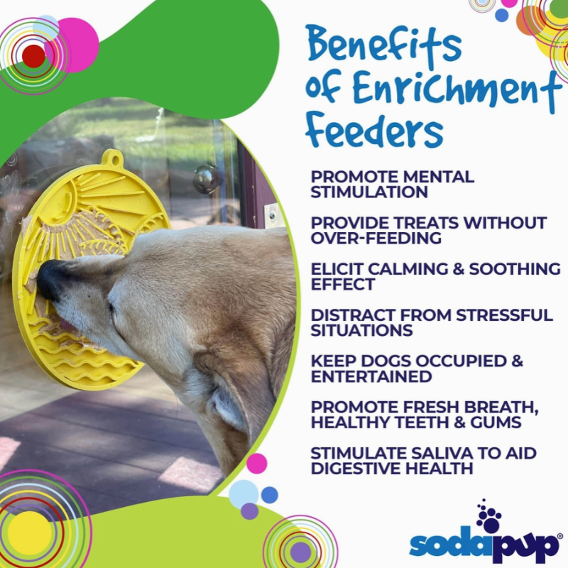 Tapis de Léchage Sun'n'Sea pour chiens - Sodapup