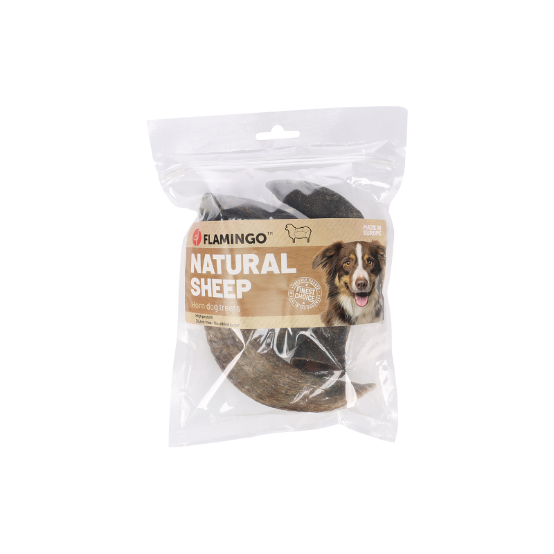 Corne de mouton 200g - friandise de mastication pour chiens