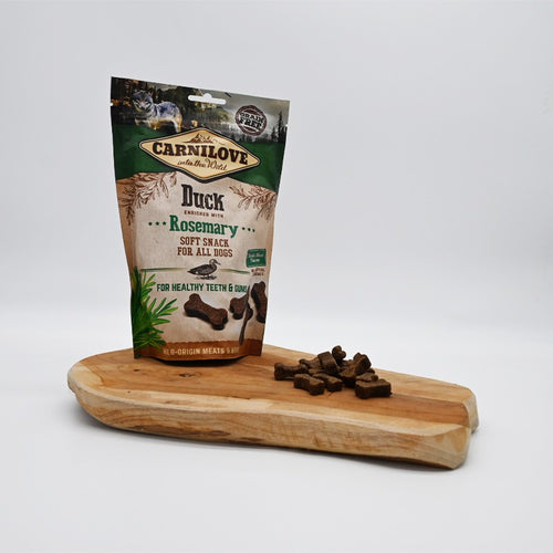 Carnilove Soft Snack - Canard et Romarin friandises semi-humides pour chiens
