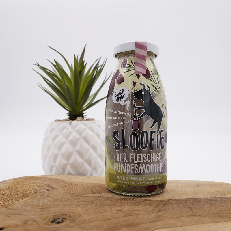 Smoothie Viande Sauvage pour chiens et chats - Sloofie